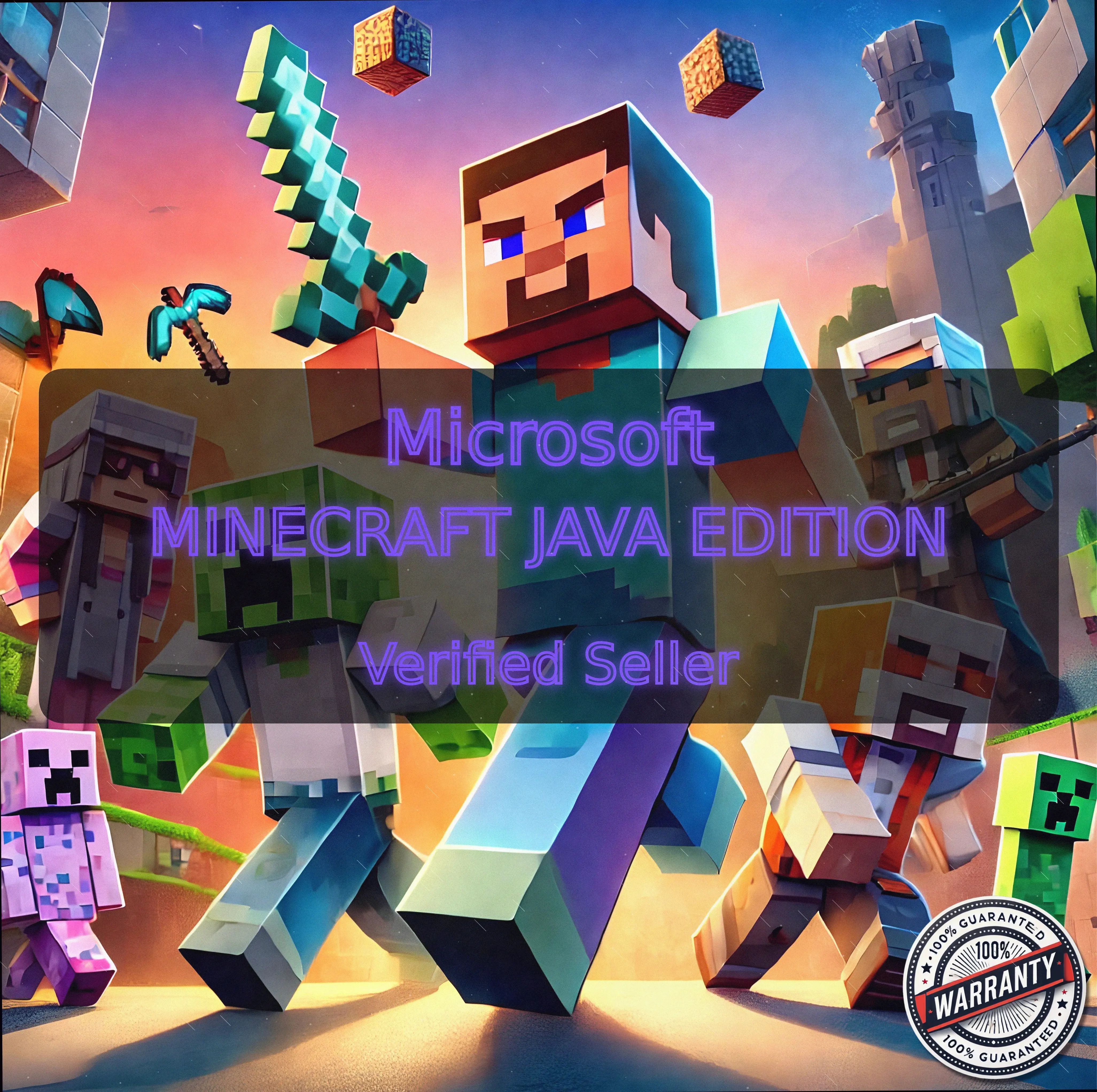 Compre 🎯 Microsoft MINECRAFT Java Edition Bedrock Edition Hypixel and ...