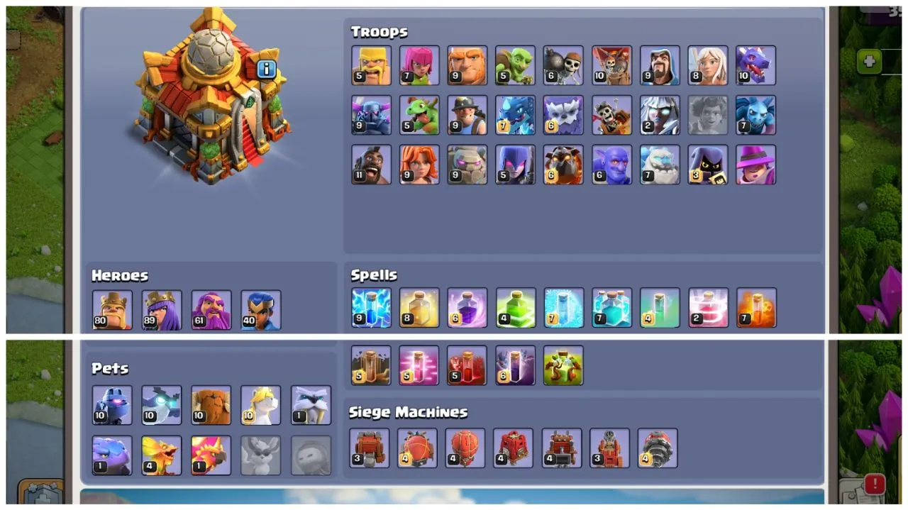 Achetez Th16 GOOD ACCOUNT ☠️ DECENT LAB ☠️ HIGH HEROES(80-89 