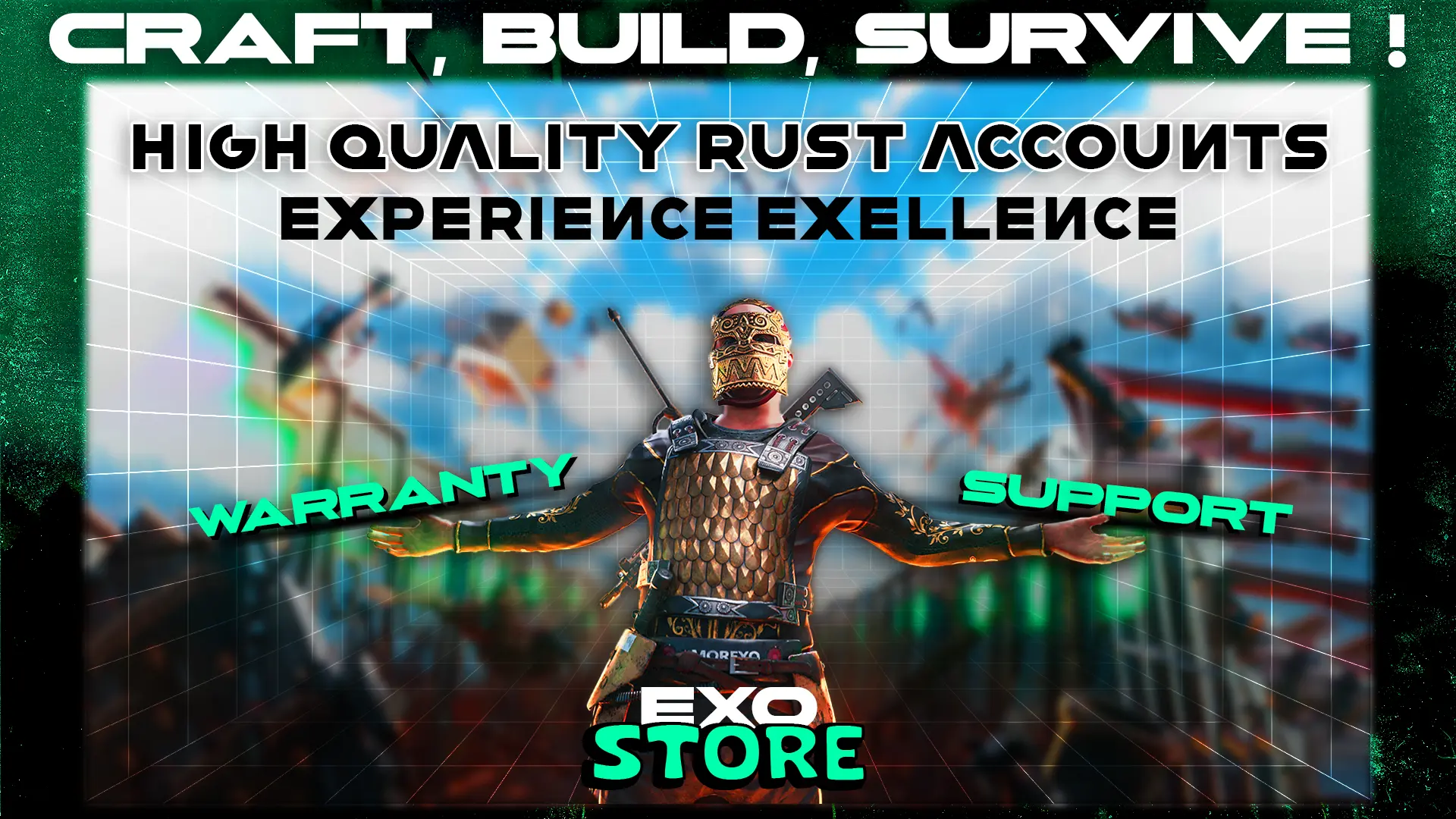 Rust Accounts for Sale - Instant Delivery
