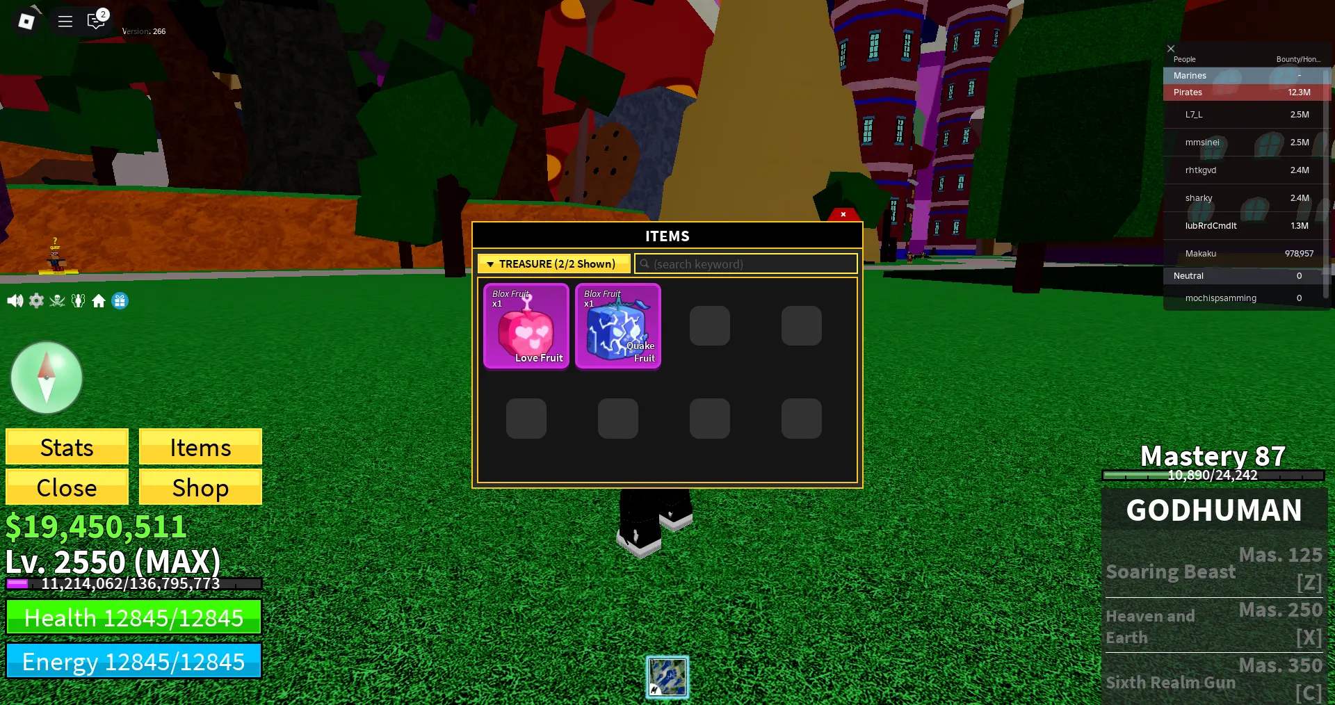 ROBLOX BLOX FRUIT Account Human V3 LEOPARD Max Level 2450 43M Beli Fast ROBLOX BLOX FRUIT Account Human V3 LEOPARD Max Level 2450 43M Beli Fast