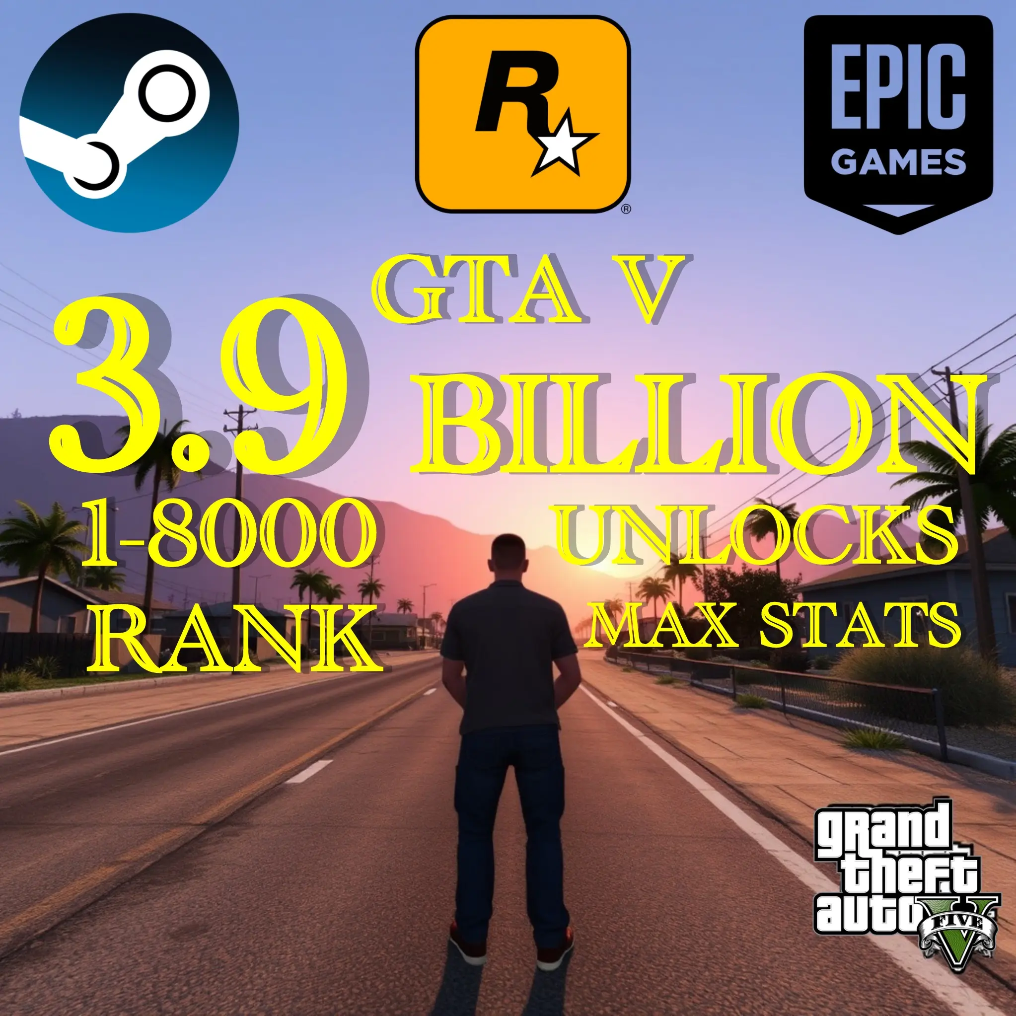 Cuentas de Epic Games GTA 5 en venta