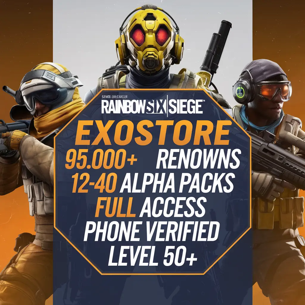 R6 Marketplace - Buy Rainbow Six Siege Accounts