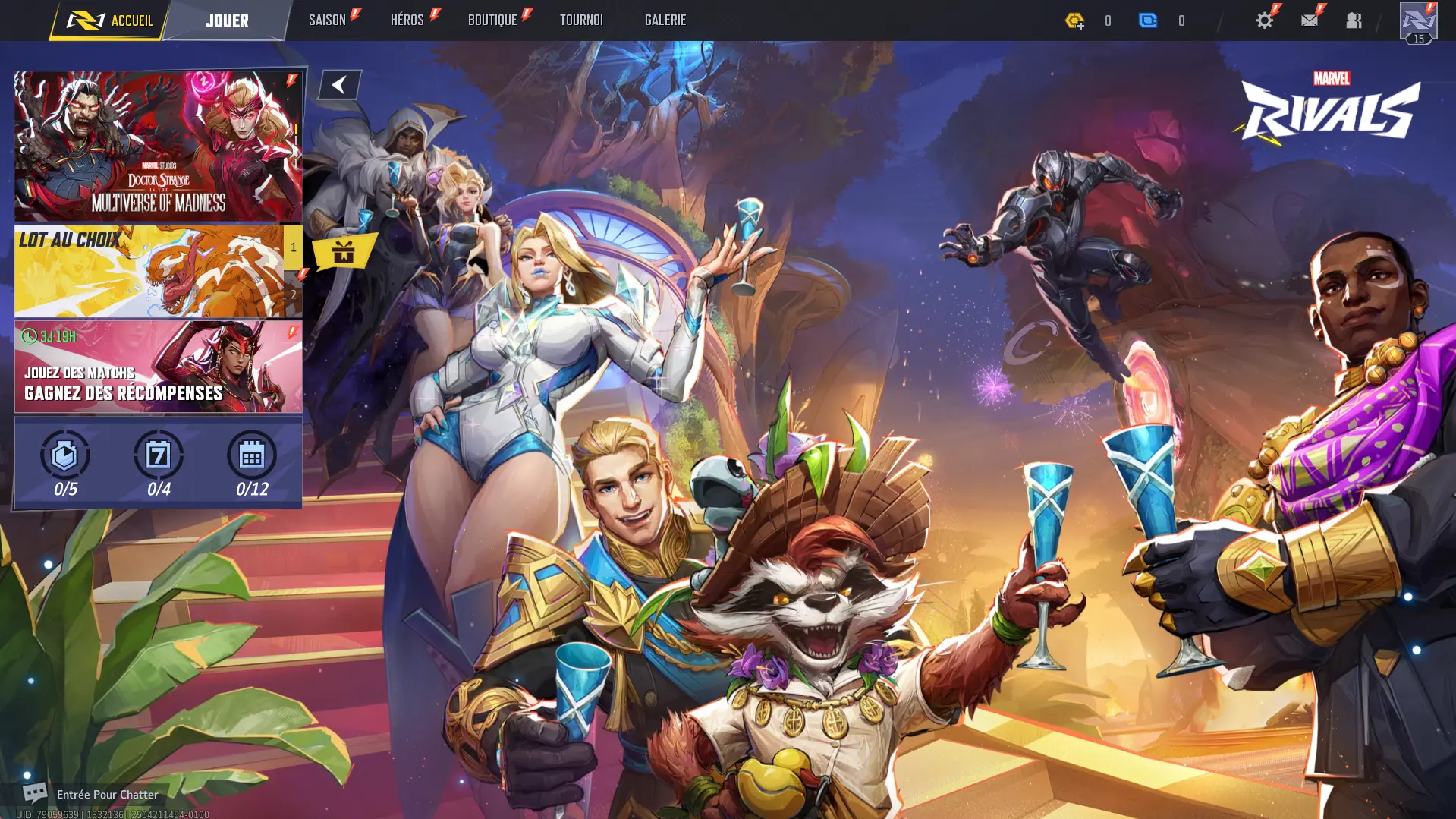 Kaufen Sie ⭐ Marvel Rivals 🎯 Ready for ranked 🚀 Level 15 🥉 Bronze 3 ...