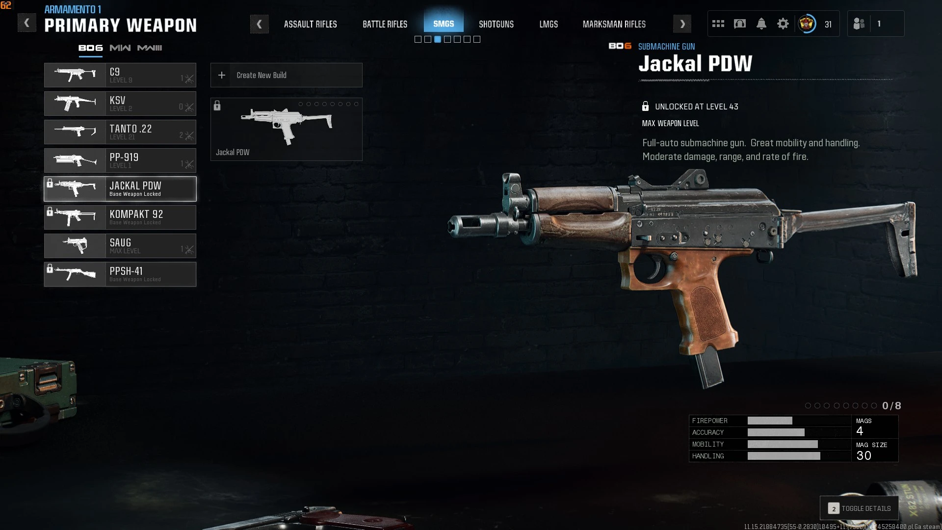 Buy ⭐【WZ4/BO6】🔥【Prestige 2】x7 Bo6 Gun Leveled | x2 Squid Game Skins