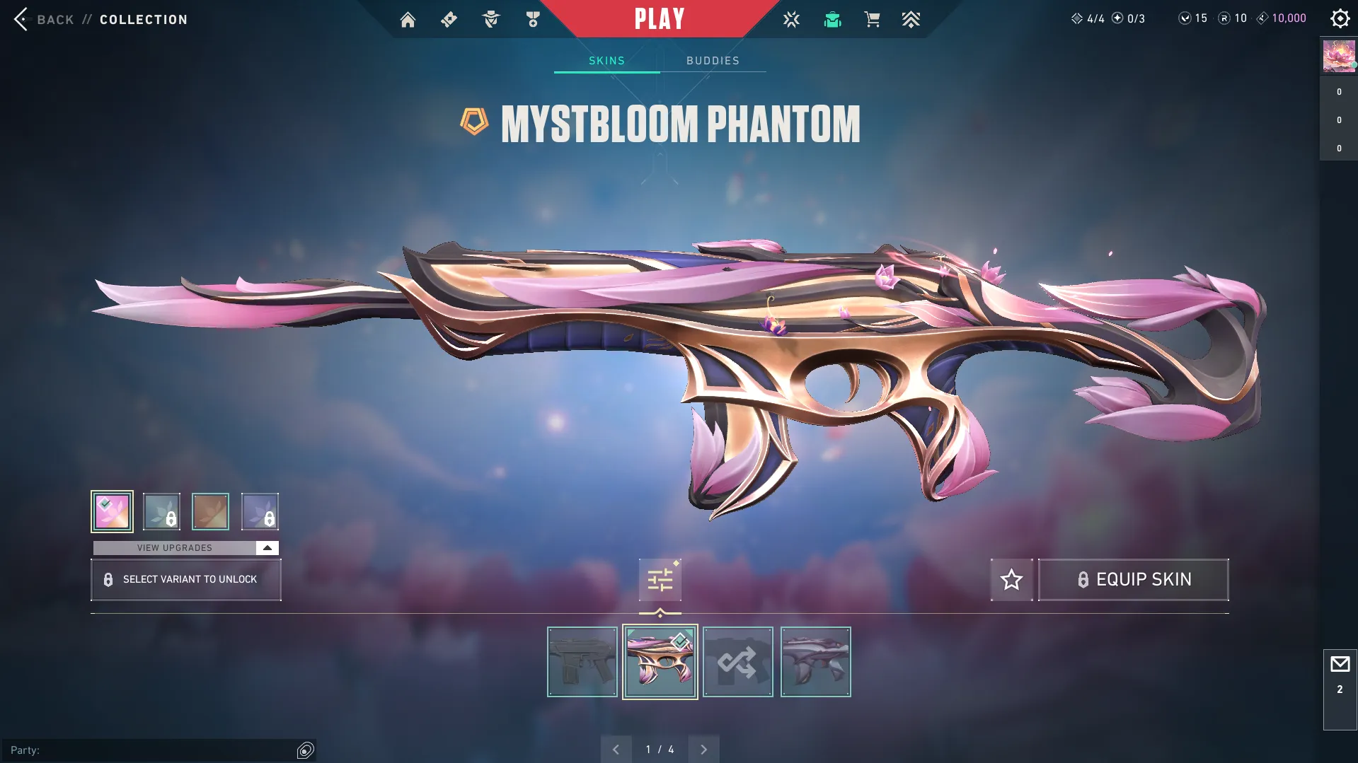 购买 EU ⸱ Gold 2 💎Mystbloom Bundle & ARAXYS Vandal🚀 Almost All 