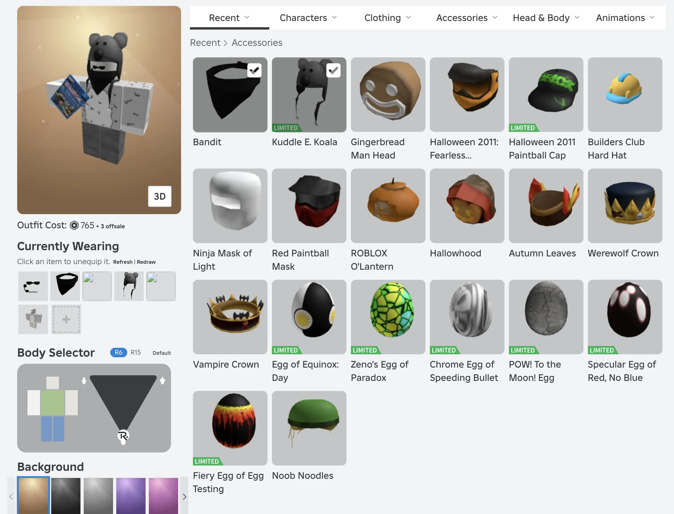 Buy [INSTANT 🚚] ROBLOX 20 Account   20+ Offsales/Limiteds ...