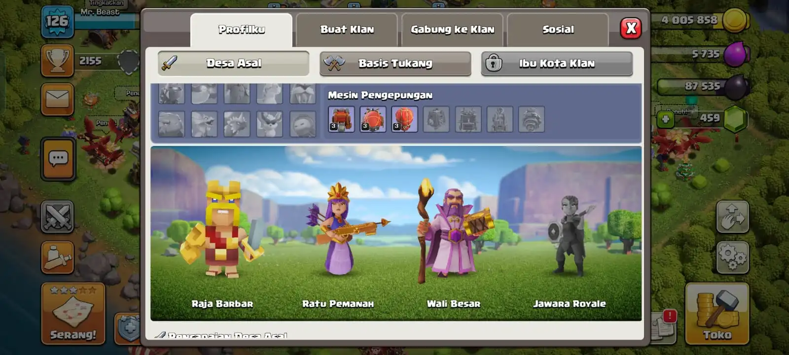 Compra 🔥🔥486 Town Hall 12 semi max, defense 80 max, with lots of rare & neat trees🔥🔥 por 10.79