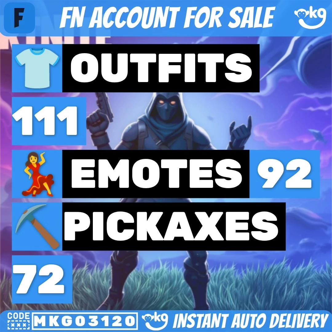 【111 SKINS】 (PC/XBOX) OG STW | ELITE AGENT | THE REAPER | TAKE THE L | GHOUL TROOPER | JOHN WICK | DYNAMO | FISHSTICK | DREAM !MKG03120