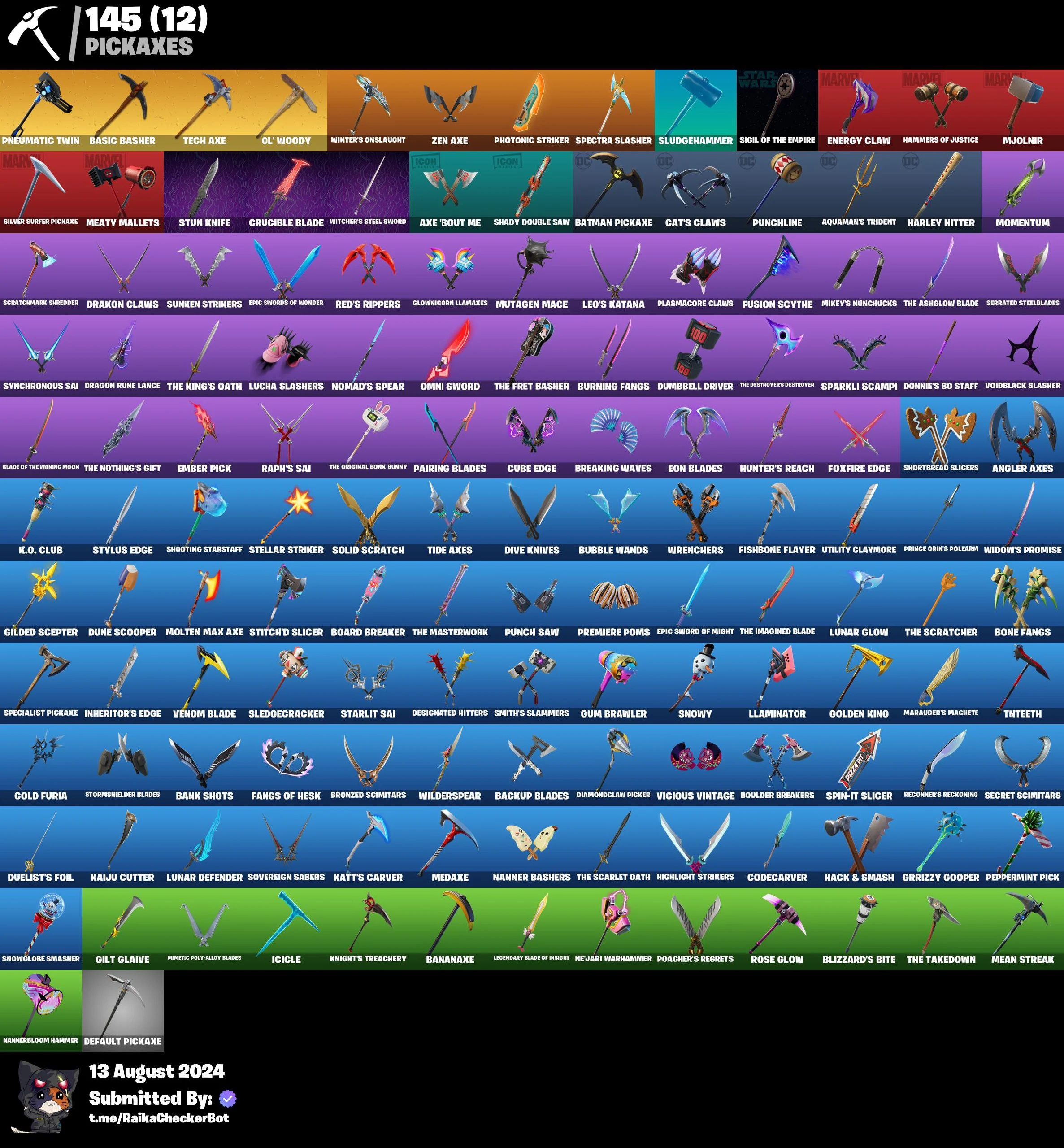 Compra PC\PSN\SWITCH💎148 Skins💎Og Stw💎John WIck💎Malice💎Rap Boy💎Slim