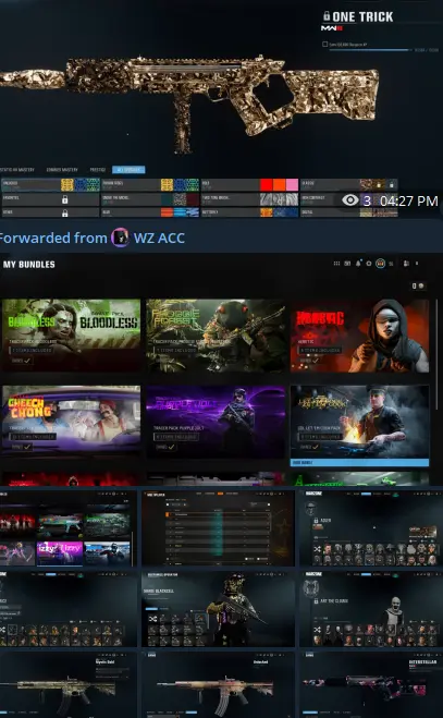 Buy 🔥 MW3 ACCOUNT | LvL 1150 | 70 Maxed Guns | ALL Interstellar | 12 ...