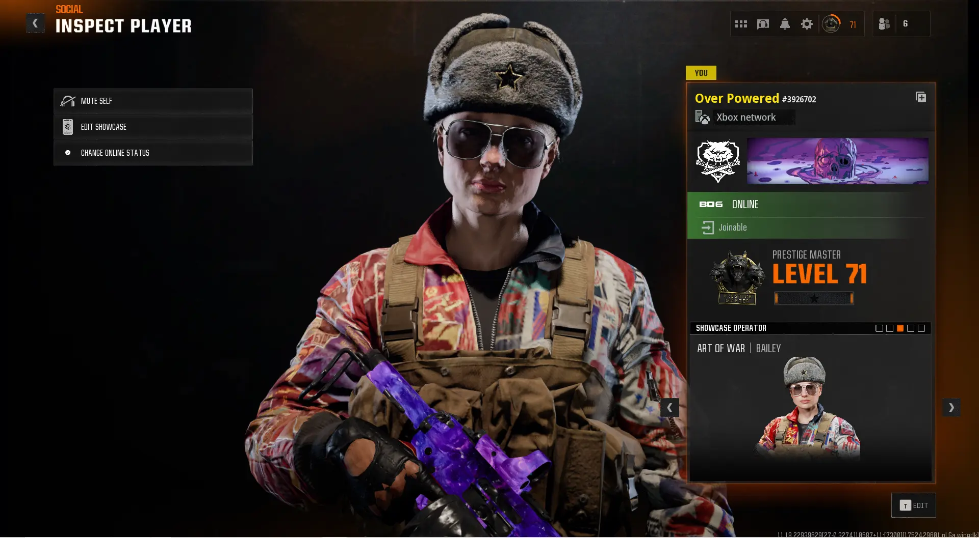 Buy BO6 | ๐ค Abyss x Dark Matter ๐ | ๐
Prestige Master โก | ๐ฎ Season 6 ๐ ...