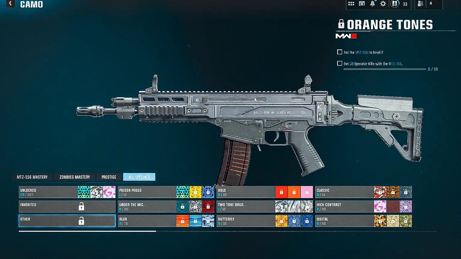 Compra 💥 MW3 Account | ⭐ Prestige 8 | 🚀 450+ Level | 🎭 Rare Operators |  🎨 30 Camos | ⚔️ Warzone 3 por $58.22 | Cuenta de CoD, image size:1535x863