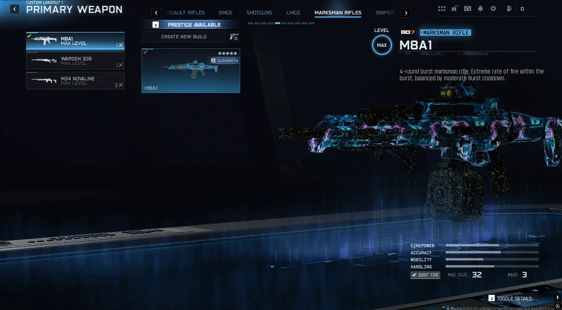 Buy BO7 / WZ5 Singularity Mastery Camo prestige master All Guns Max 🔥 ...