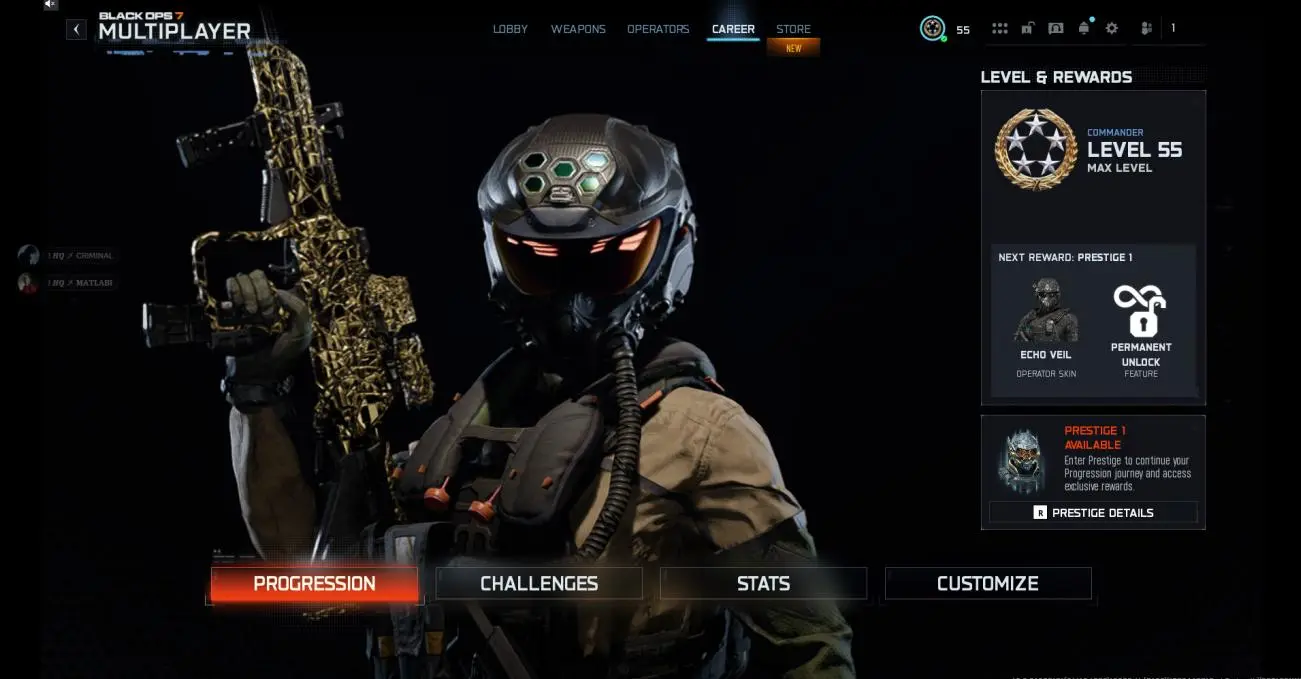 购买🚀 BO7 & Warzone Bundle | Arclight Camos (12) | 🎯 Level 55 | 168 Weapon  Camos | 👥 20 Operators | Fast Handover 以$35.97 | CoD 账户