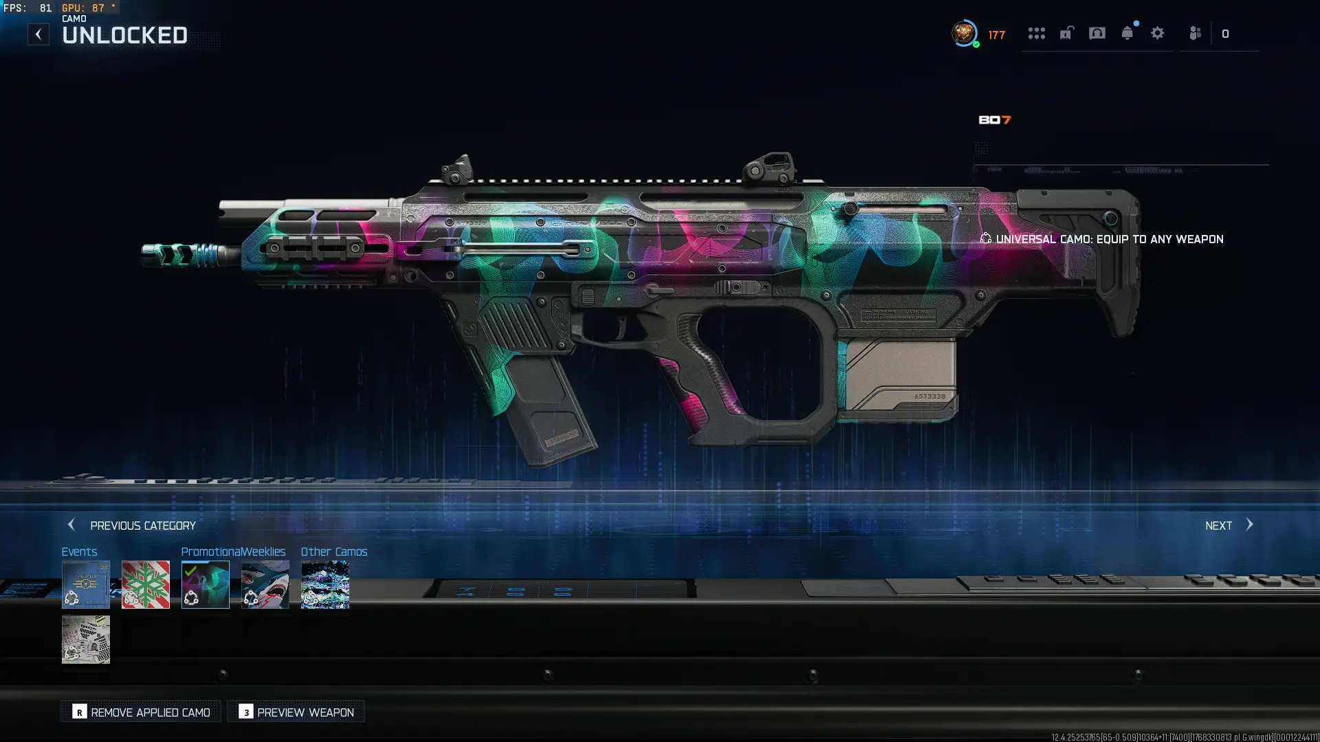 Buy 🔥 BO7 Prestige Master Lv 177 ☄️ Nexus Horizon 💥 All Guns Maxed ...