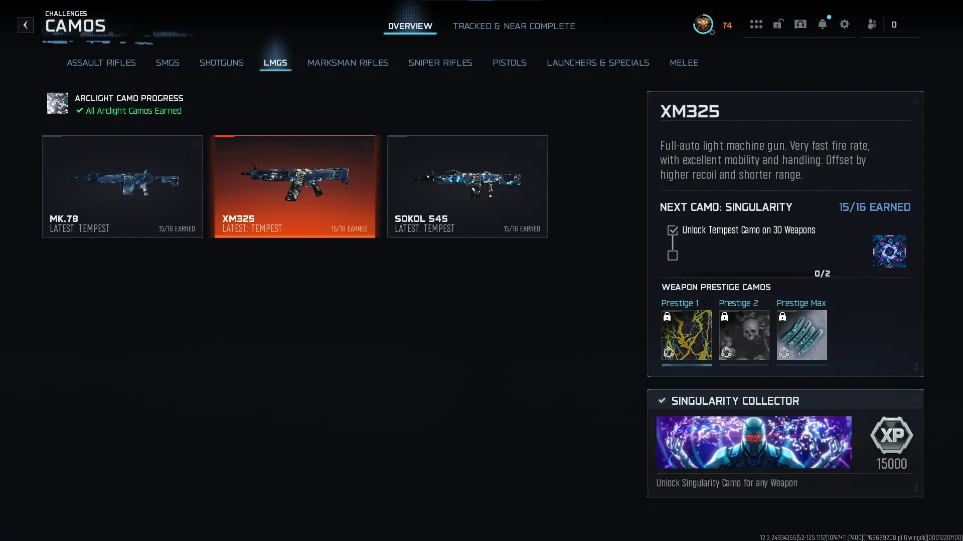 $552.48で⚡ BO7 ⚡ 35 Singularity 🌠 Prestige 10 LVL 74 🧿 35 Maxed Weapon ...