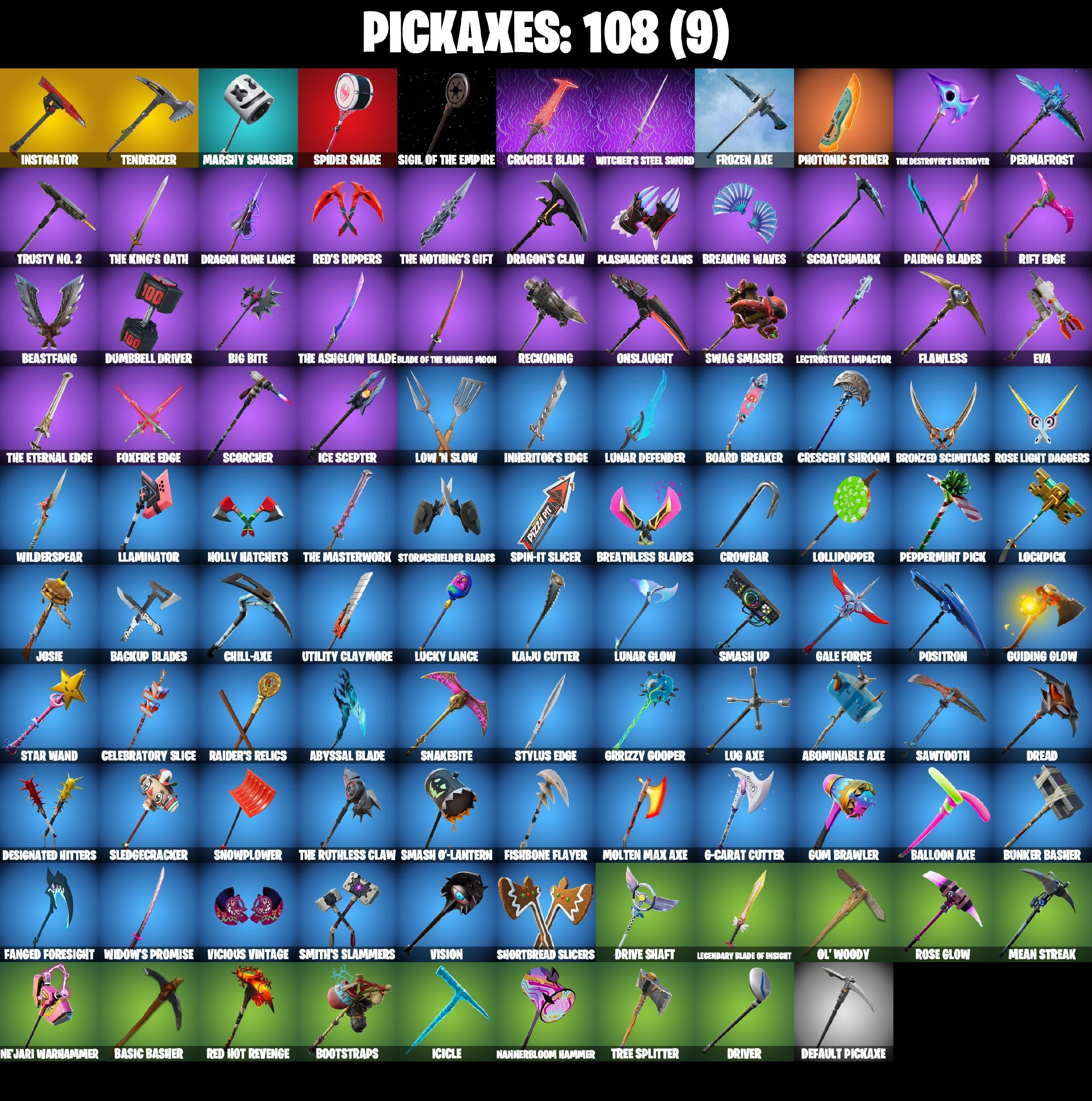 ❤️ 130 SKINS ❤️ TAKE THE L ❤️ THE REAPER ❤️ TRAILBLAZER ❤️ FREESTYLIN ❤️ ELITE AGENT ❤️ OG STW FOUNDERS ❤️ HAVOC ❤️ SUB COMMANDER ❤️ JOLTARA ❤️ OMEGA ❤️ MANDALORIAN ❤️ MINA PARK ❤️ SPIDER-GWEN ❤️ DART 3