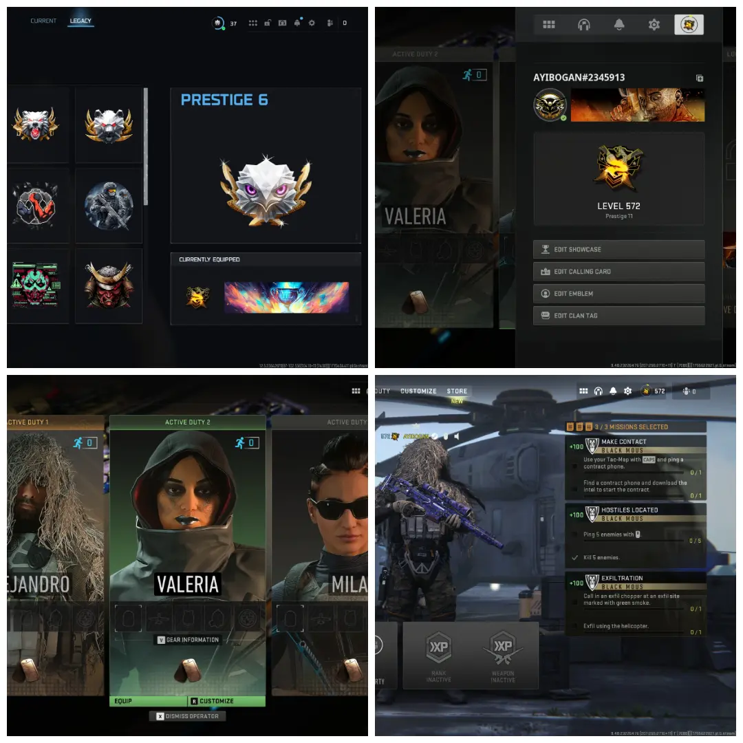 Buy FULL COD ACCOUNT MW2 Lvl 570 | MW3 Lvl 300 | 70 Maxed Guns | 100 ...