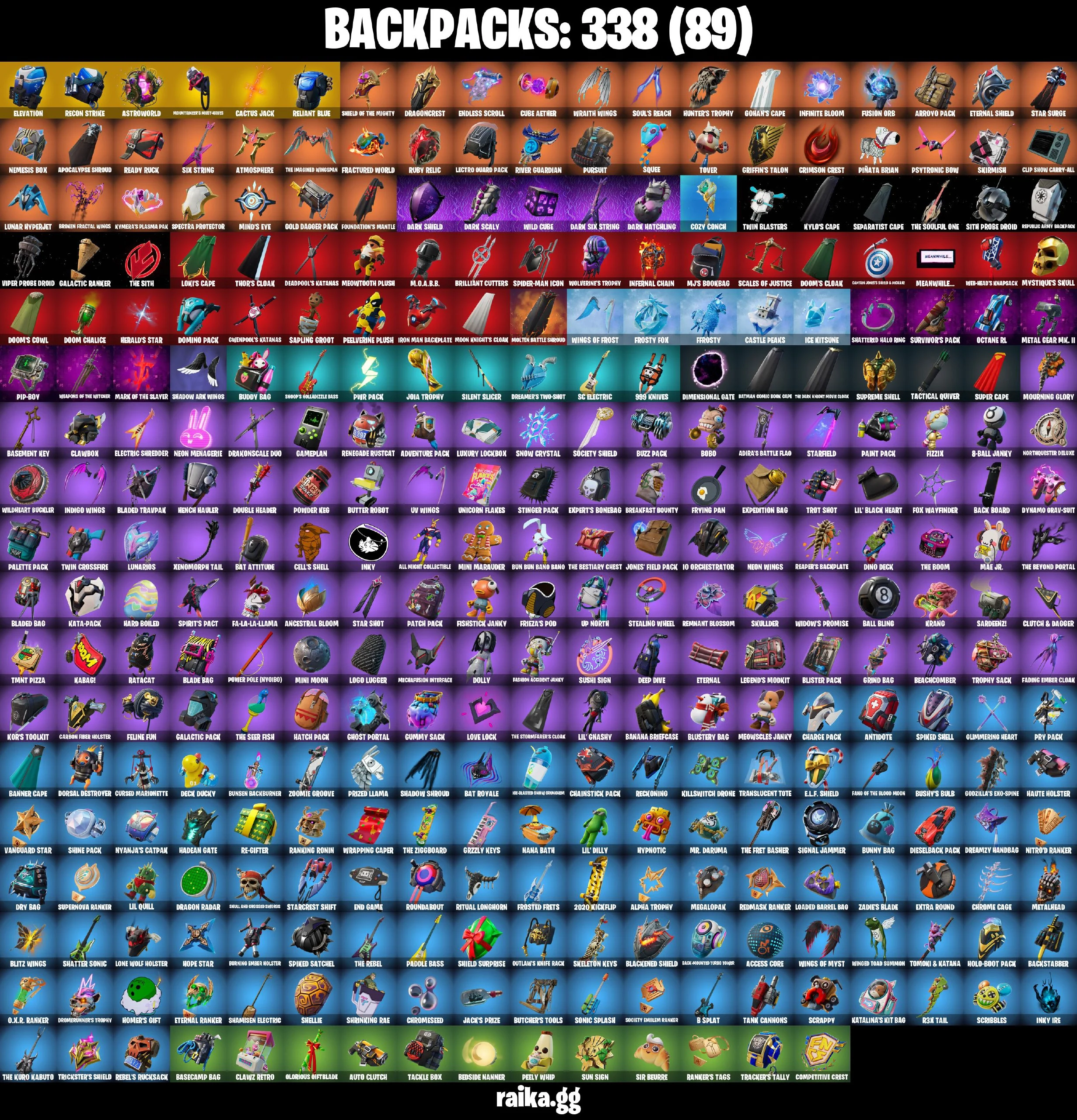 274 SKINS ✨ IKONIK ✨ Travis Scott ✨ Glow ✨ Astro Jack ✨ Gold Brutus ✨ Gold Midas ✨ Gold Meowscles ✨ Trilogy ✨ Fixer ✨ 800 V-Bucks (PC) 3