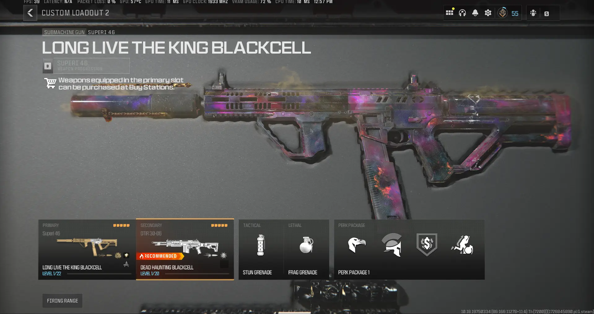 Kaufen Sie Pre Made ️ WARZONE MODDED ACCOUNT ️ PRE MADE 10 LOADOUTS