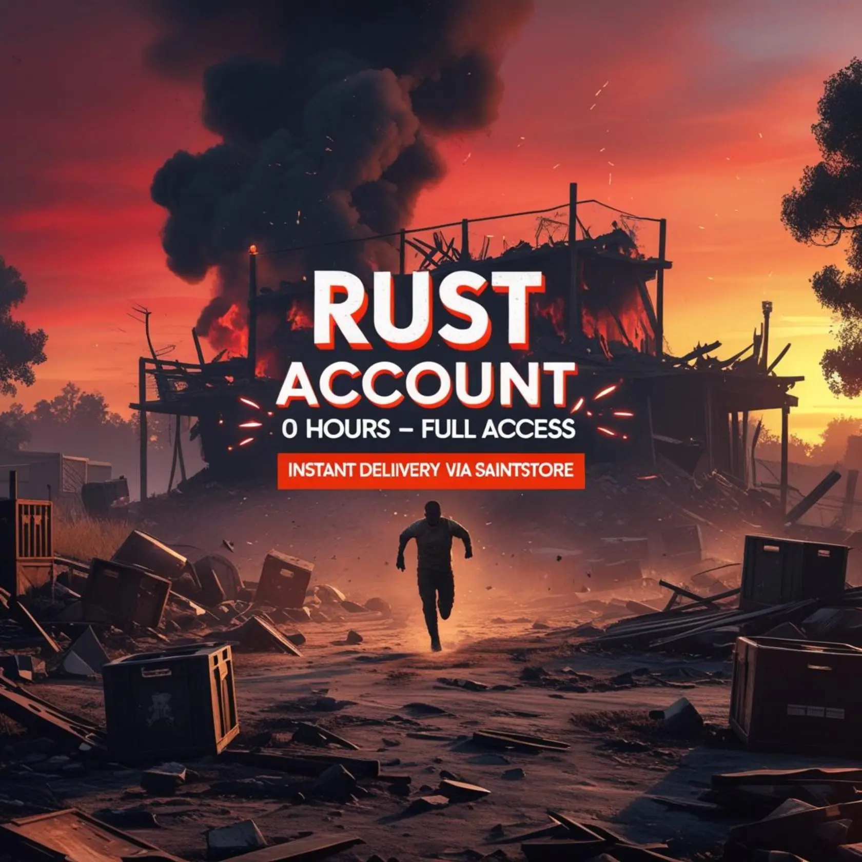 Rust Bought On Steam 🚀 Fresh Start Rust Account 🪴 All Details Changeable 🧷 SaintStore Assured 🧠 Verified Deal #5UFPGY