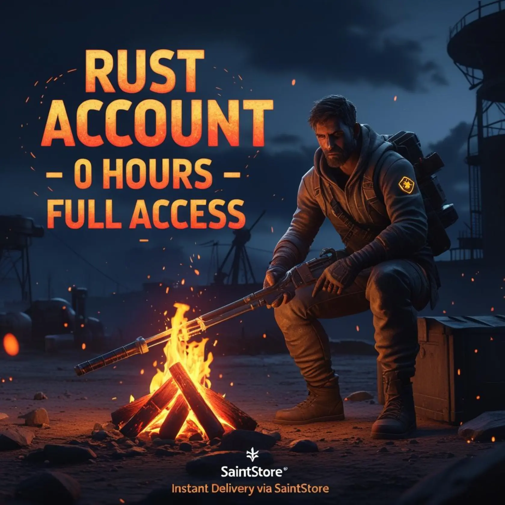 Rust Bought On Steam 🌊 Unused Rust Account 🍃 Full Changeable Access 🧬 SaintStore Secured 🪙 Safe Origin #JEW186