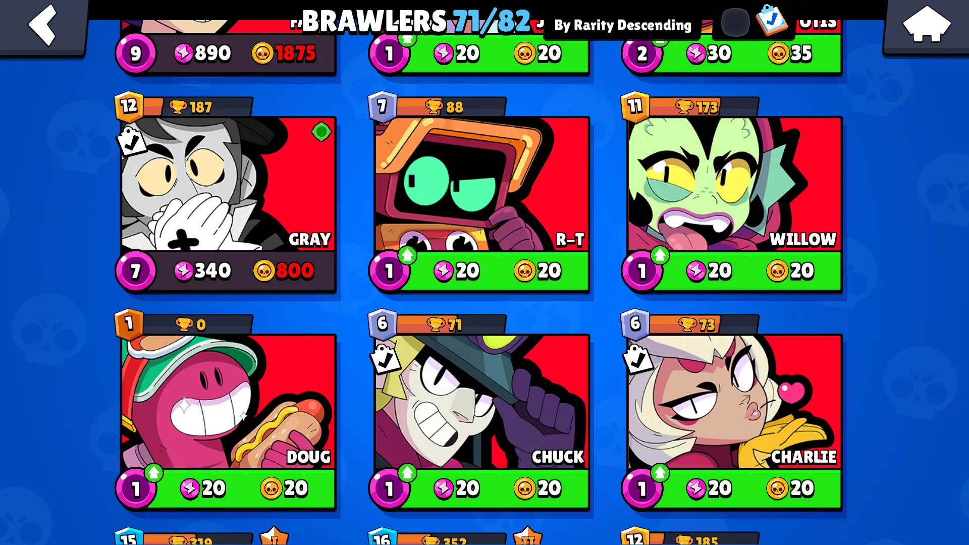 Buy GEMS SPENT 4097 | 25K Trophy | 54 SKINS | GODZILLA BUZZ