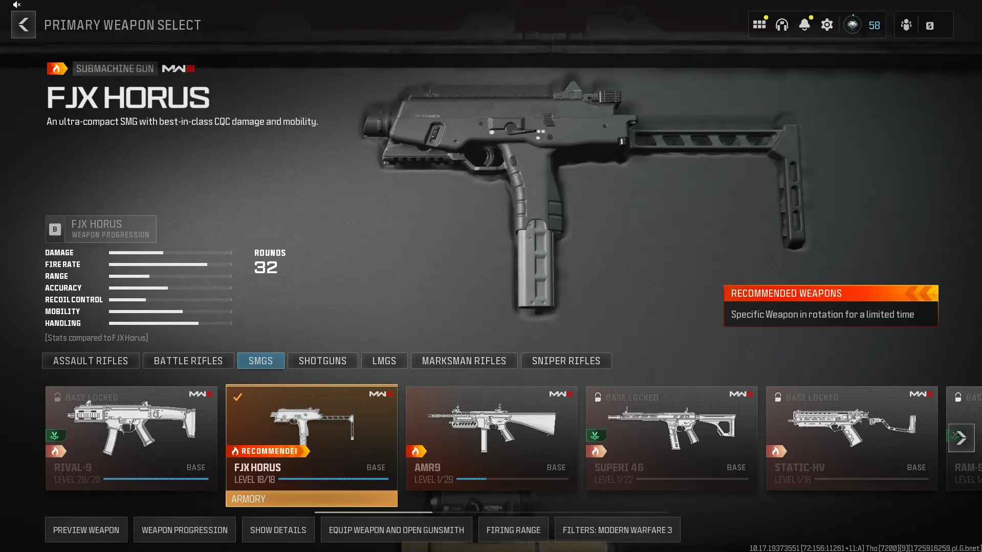 Buy LEVEL 55+ ⭐ 7 OPERATORS ⭐10 MW3 GUNS MAXED ⭐ RANKED READY ⭐ FULL