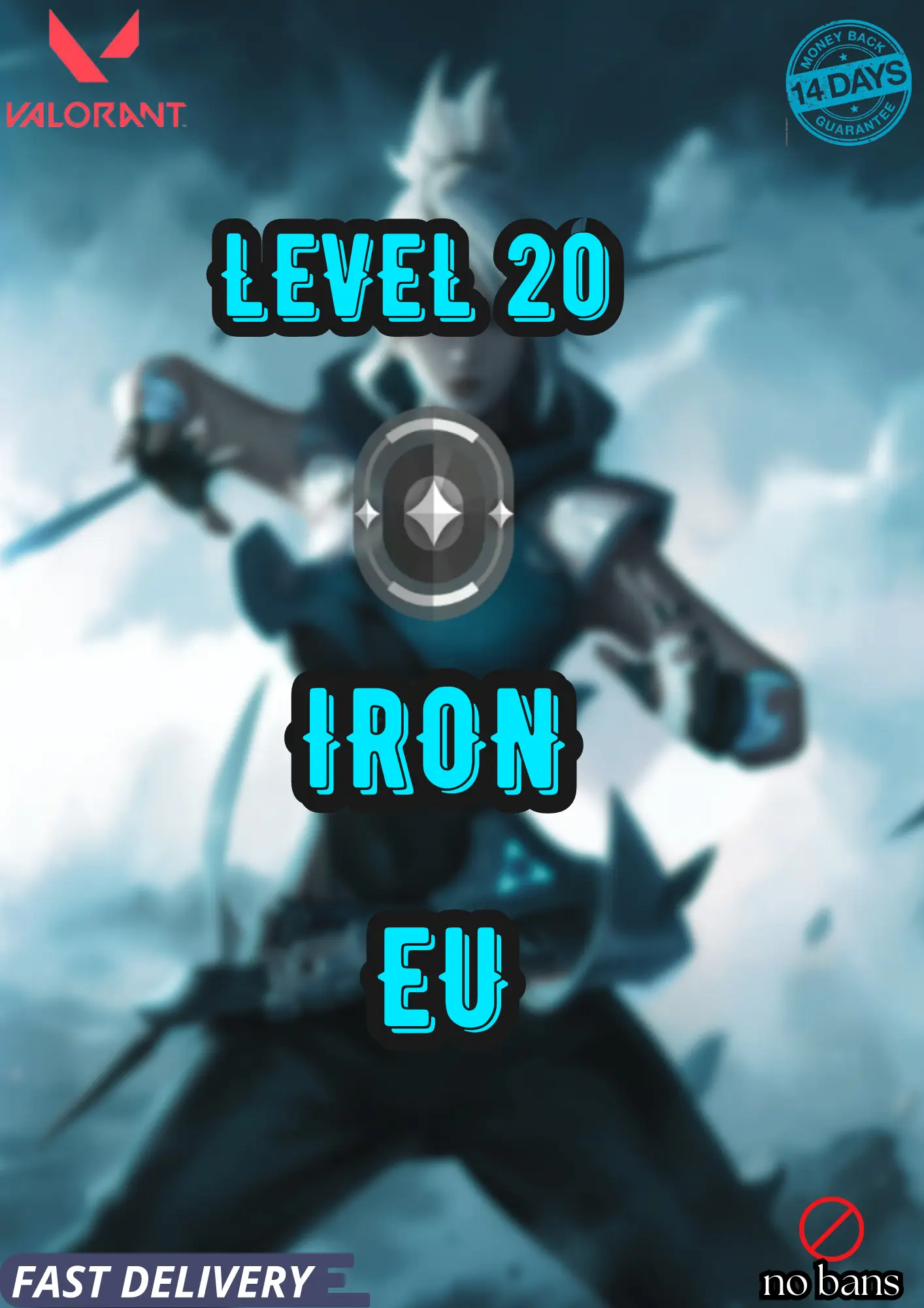 Compra ⚡【EU】Level 20 Smurf 🏆 Iron Rank 💪 Full Access 🔑 + Original