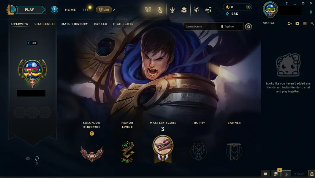Buy 🔥[NA] Bronze 2 Split 3 28K BE attlecast Xerath, Tundra Hunter