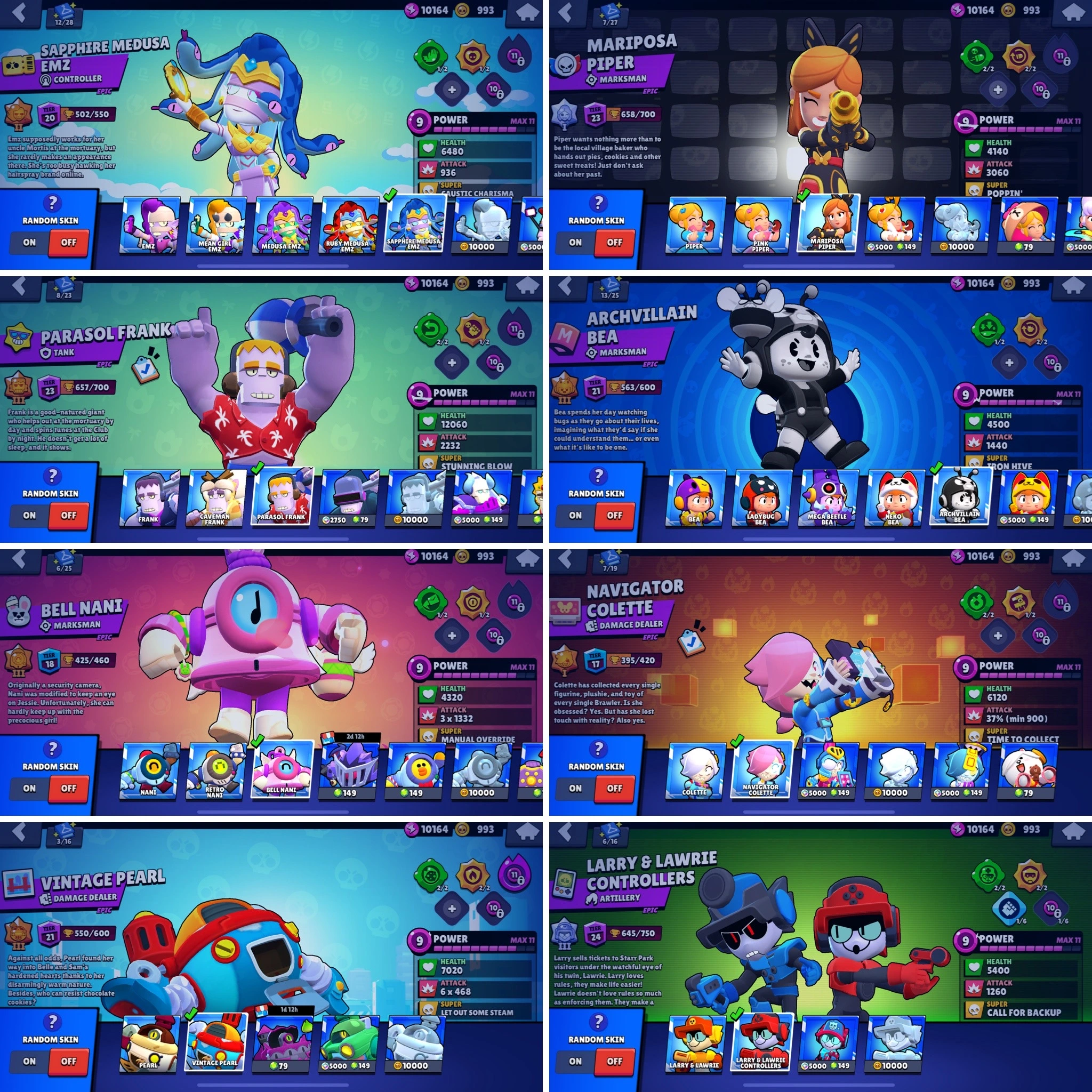 Buy [ANDROID/IOS] RAREST SKINS, NAVIGATOR COLETTE {6BP, 2 TITLE'S & 8