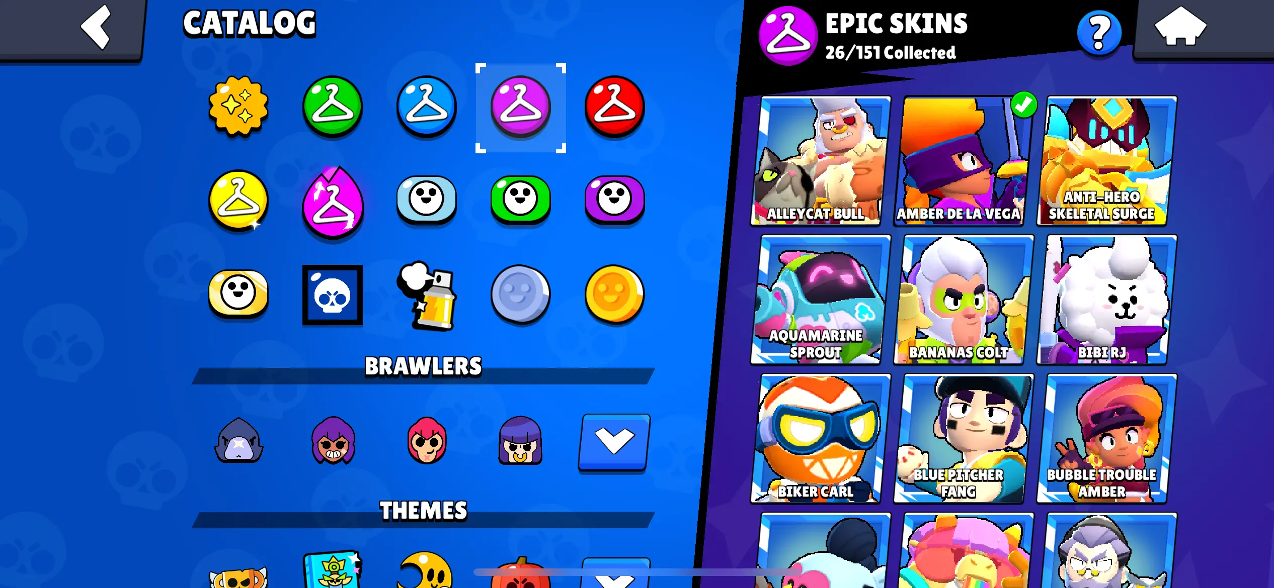 Buy [BS] 41K ⛈ 82 BRAWLERS ⛈ 11 LEGENDARY ⛈ 85 SKINS ⛈ 5 HYPERCHARGED ⛈