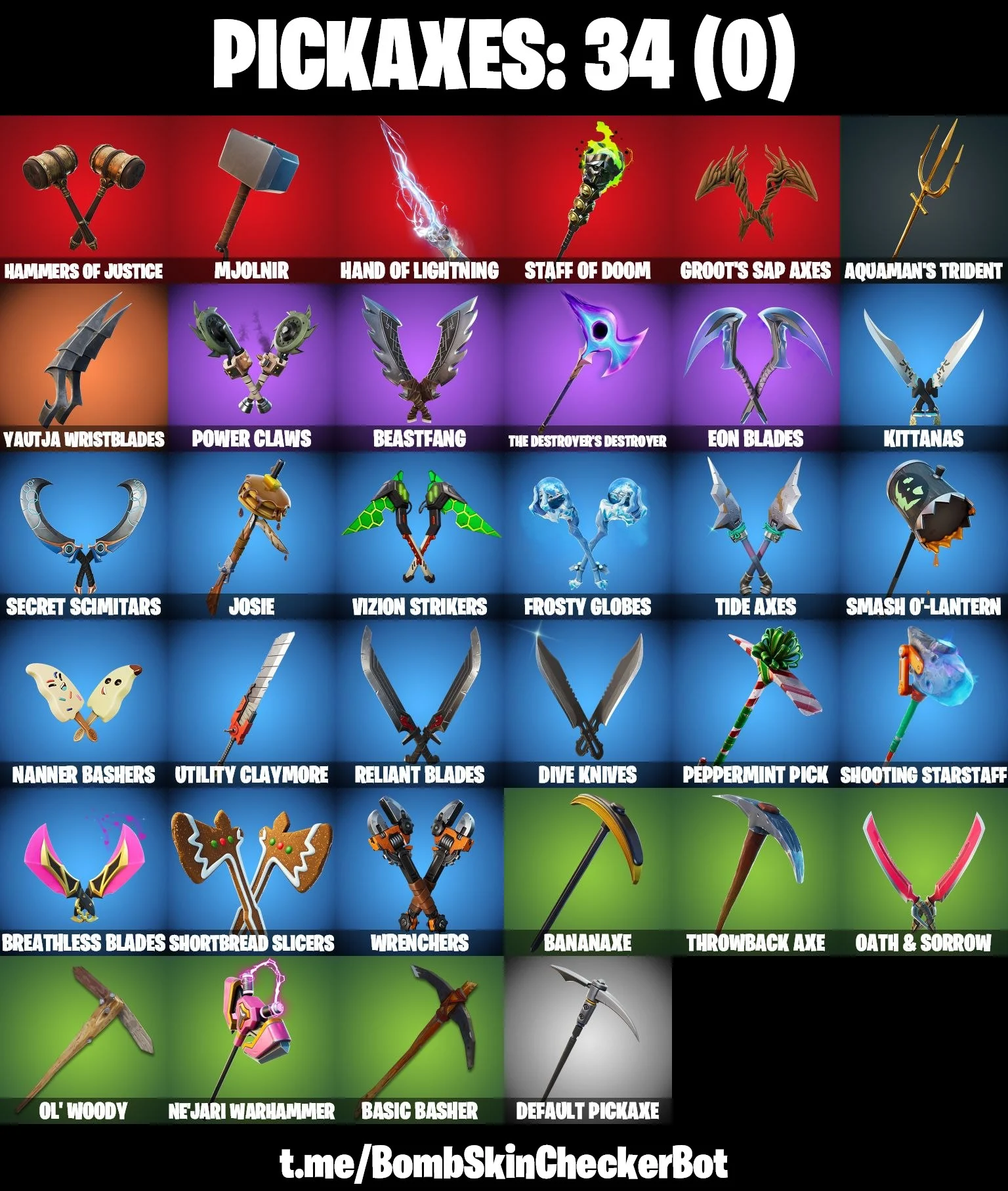 Buy 24 Skins Aquaman, Mystique, Wolverine, Thor, Storm, Groot