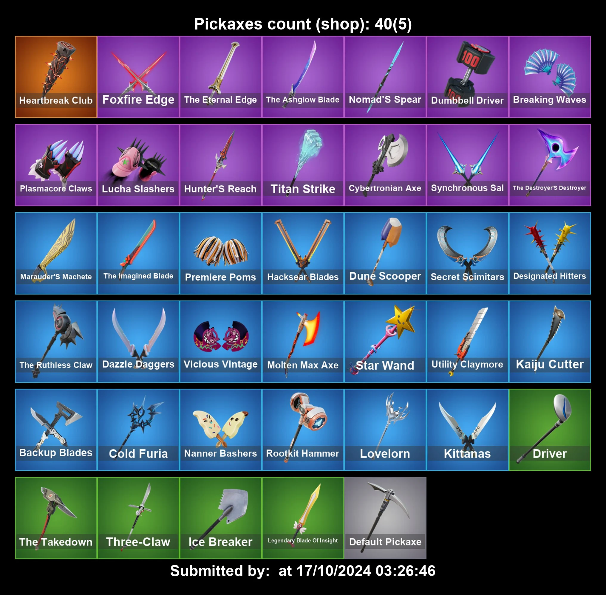 Buy 【29 SKINS】 (PC/PSN) RENZO THE DESTROYER ERA MIZUKI OPTIMUS