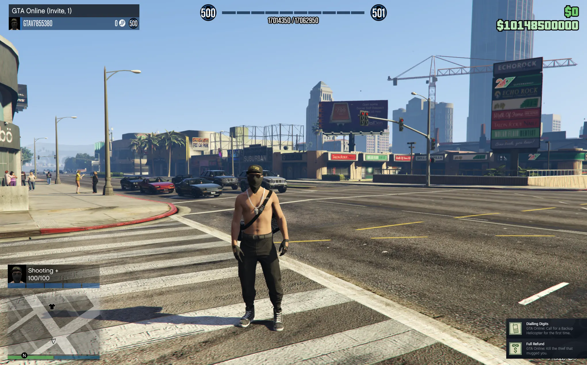 Compra [ PC ⸱ GTA V ⸱ Steam ] ⸱ 10 Billion Cash 💵, Level 500 🌐, 10