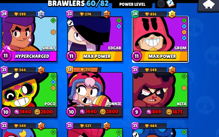 Compra BEST BS ACC 🎮 134lvl 🏆 23k TROPHIES 🤖 54 BRAWLERS 🏅 5 legendary