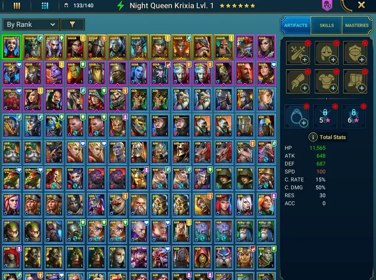 购买 [Mythical Starter] Night Queen Krixia ⸱ Odin Faefather ⸱ Tomblord