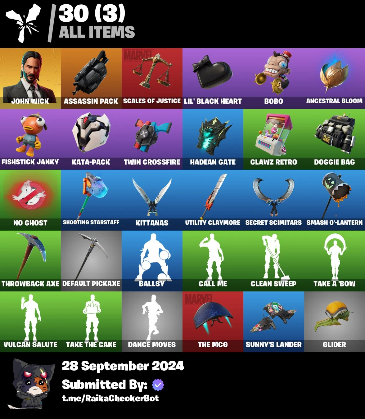 Kaufen Sie PC\PSN\XBOX\SWITCH💎1 Skin💎John Wick💎Full Access💎 für 5.43