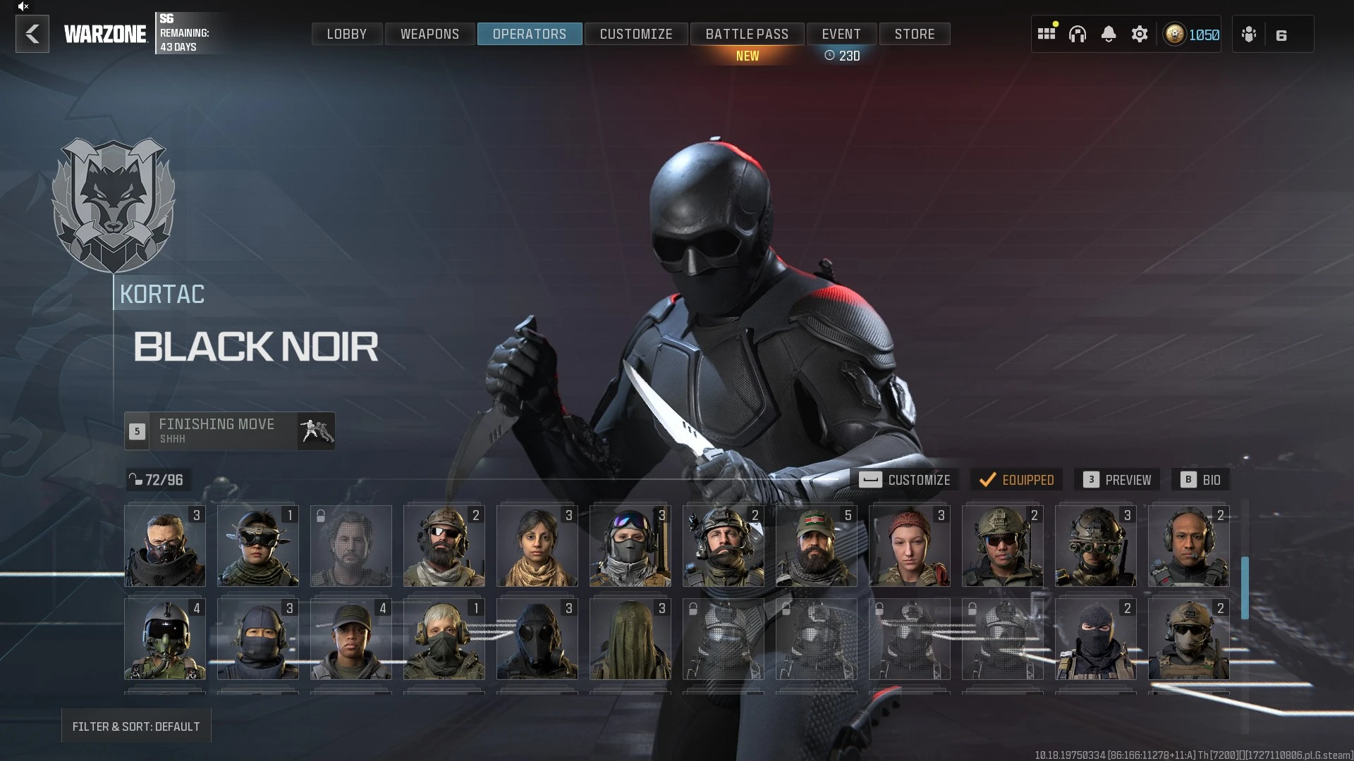 Buy ⭐【WZ3】🔥【Level 1050】x11 Battlepass Max ORIONBOREALIS x9 Bundle