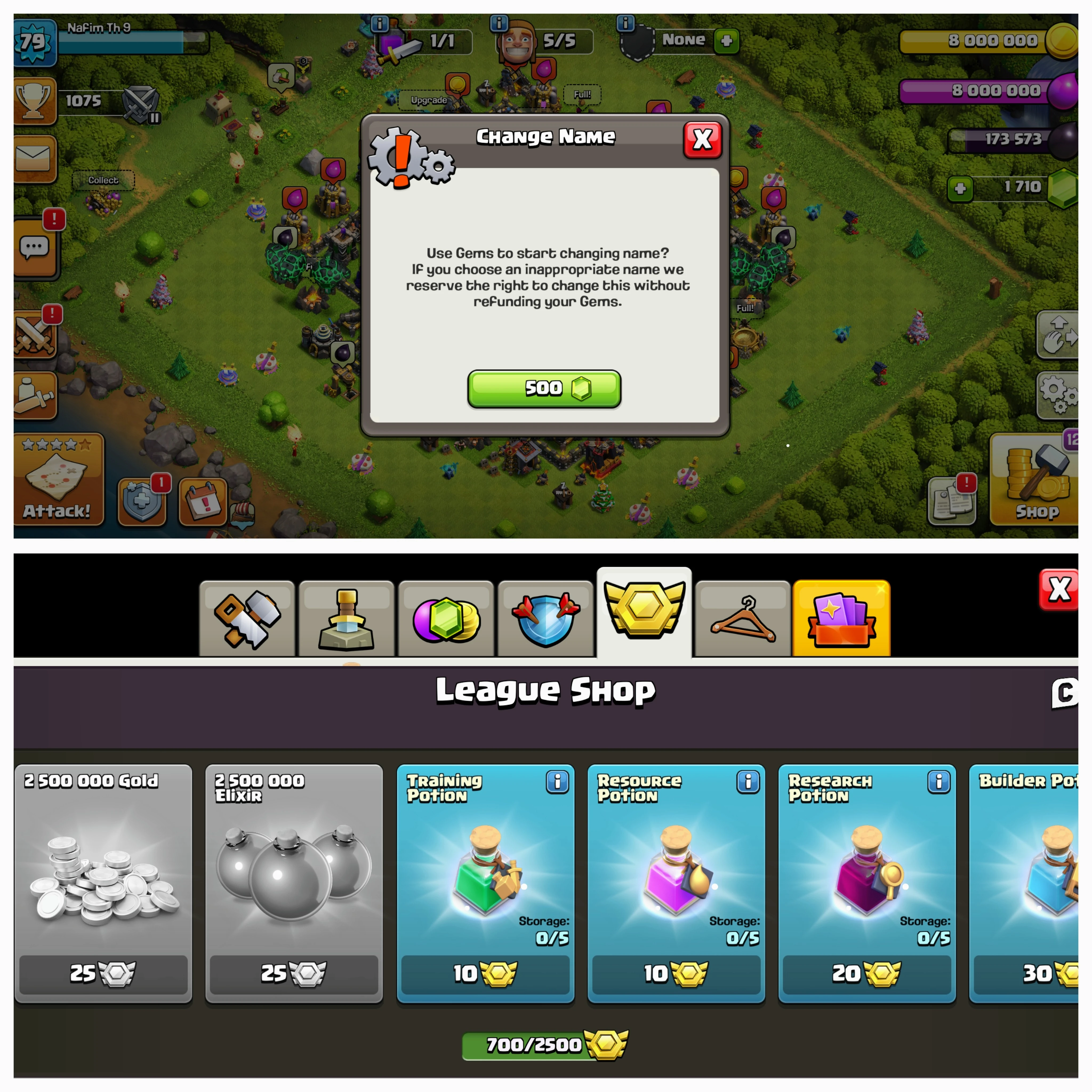 Achetez S59 🟢 TH 9 LEGEND HIT FULL MAX ACCOUNT 🟢 NOTHING LEFT 🟢 ALL