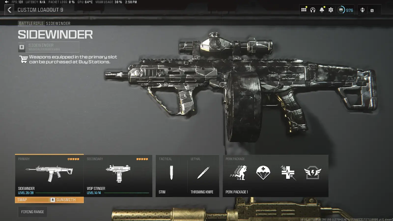 购买 Level 950+ 💎Interstellar Camo♨Mordern Warfare 3🔥160+Camos 🔥 29