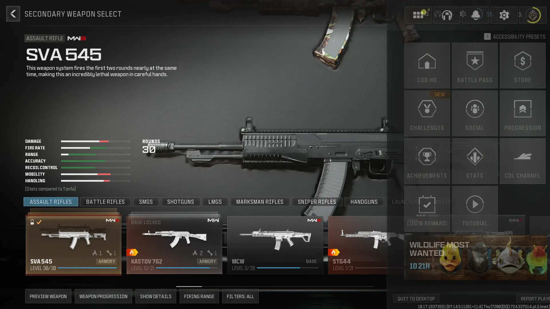 Buy 🎳 Modern Warfare 3 🎳 Level 55 ⭐ 5 Guns Maxed ️ Ready For Ranked 🔗