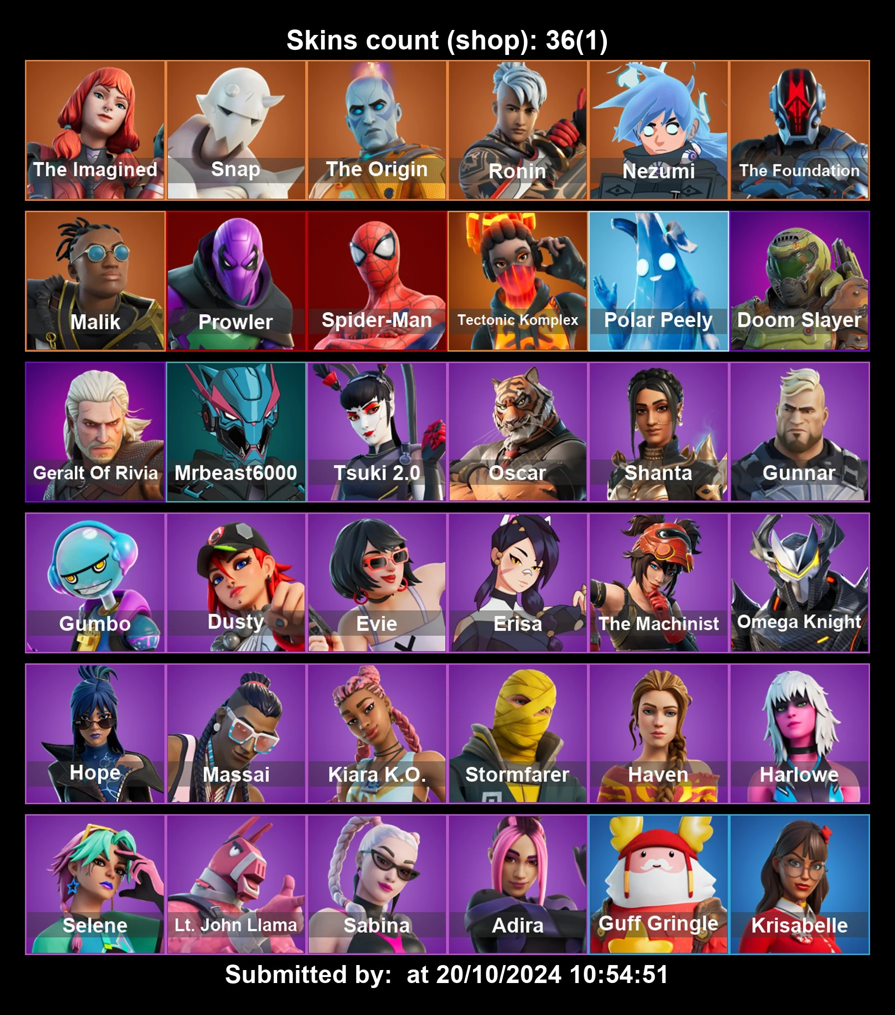 Buy 【36 SKINS】 (PC/PSN/XBOX) SPIDERMAN GERALT OF RIVIA THE ORIGIN