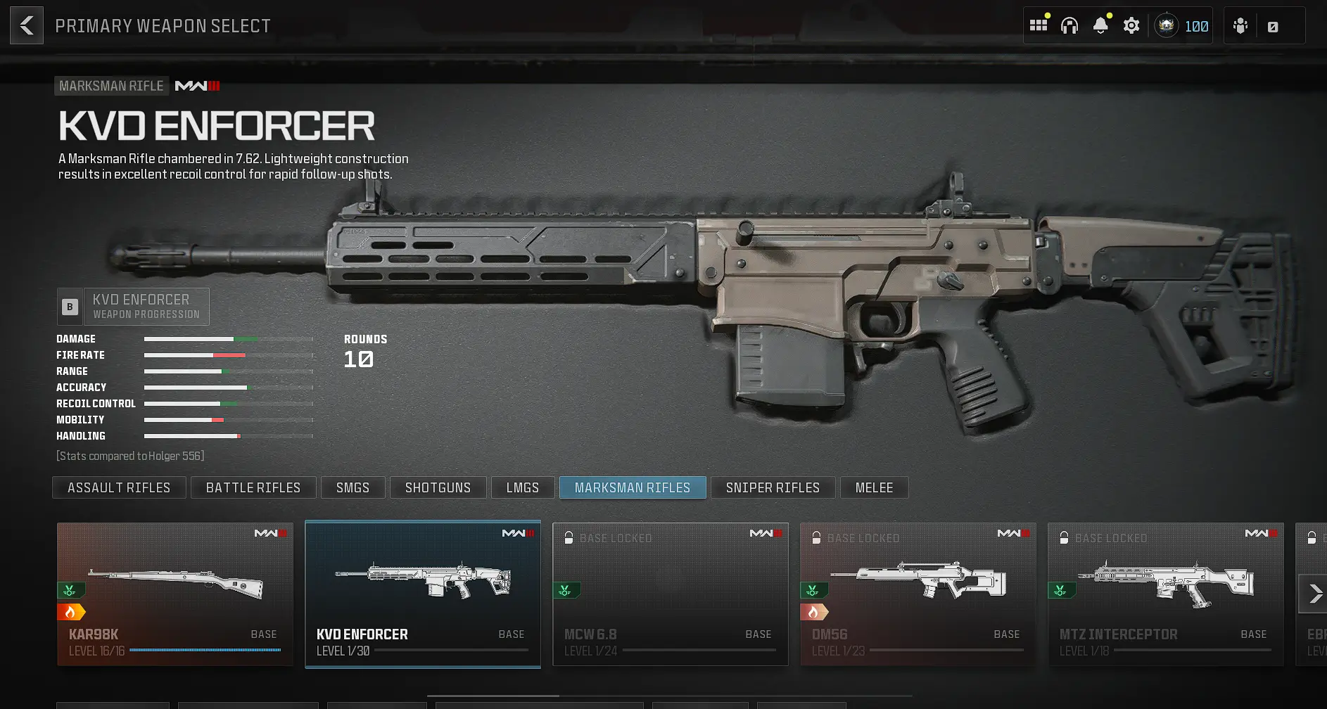 Achetez 🌟 【MW3】 ⸱🚀 10 Top Guns Maxed ⸱ ️ Level 100 ⸱ ️ Ready for Ranked