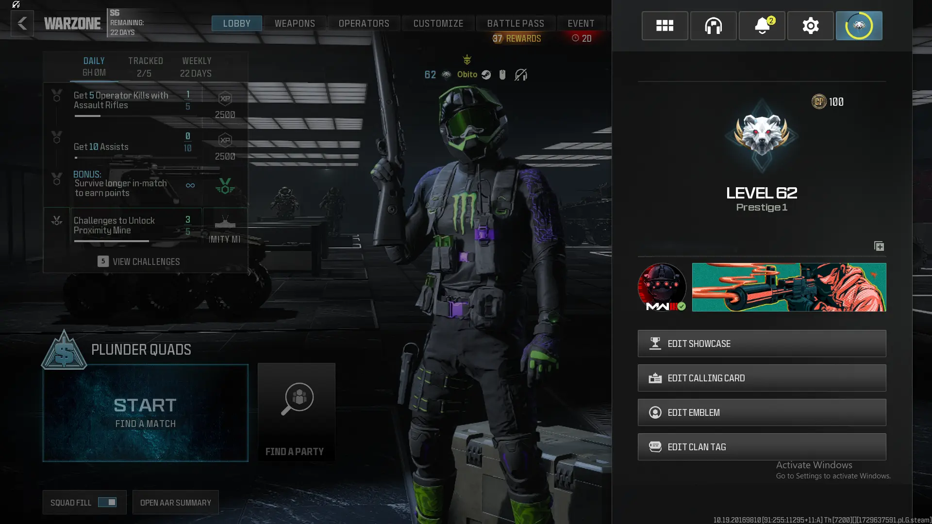 Achetez 50 OFF 💲Level 55+ 10 Maxed Guns🔫 1 CAMOS 💫DTIR 3006 💥KASTOV