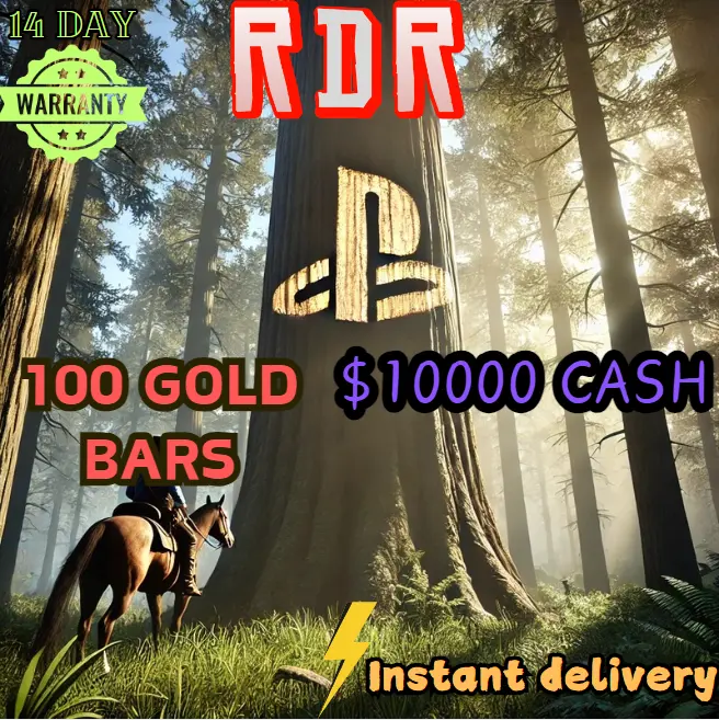 Buy ⚡️ RDR2 PS4/PS5 Modded Account 💰 100 GOLD BARS 10,000 CASH