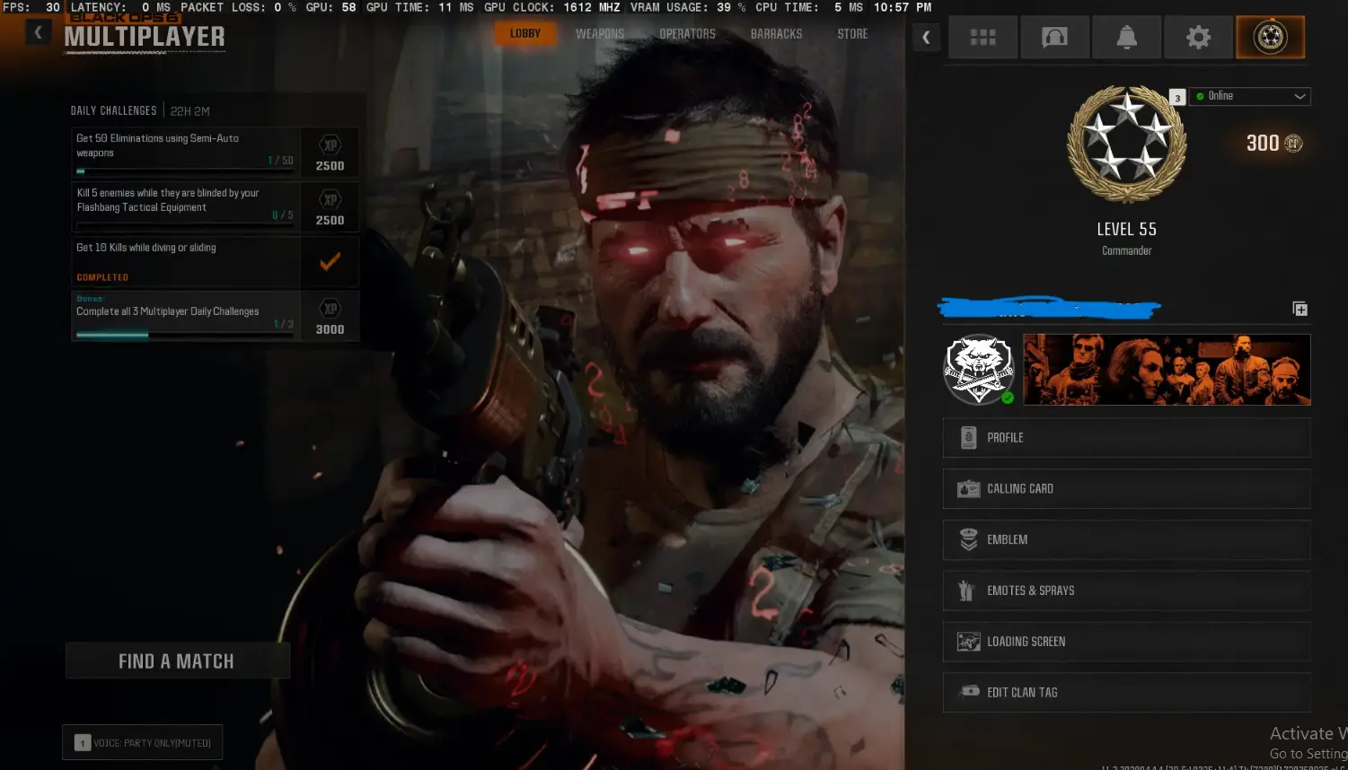 Buy Black Ops 6 ✓ Level 55✓ 5~ guns maxed ✨14 Camos 💥 17