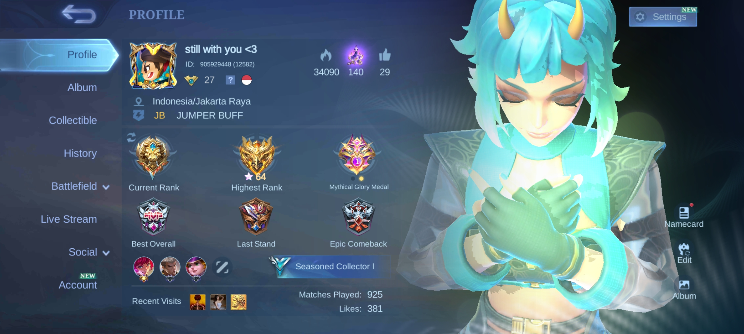 Buy 20🔥SKINS 94🔥HERO 50🔥EPIC YI SHUN SHIN🔥EPIC LANCELOT🔥LIGHBORN