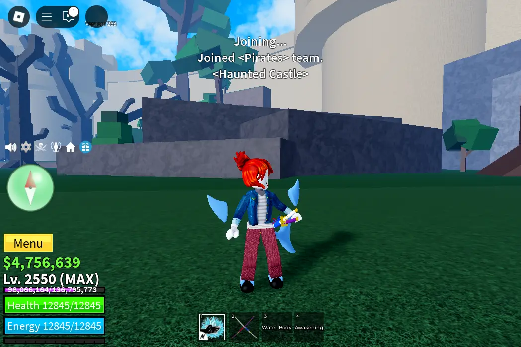 Buy BLOX FRUIT 2550 MAX LEVEL Shark V4 full gear + CDK Unlinked INSTANT