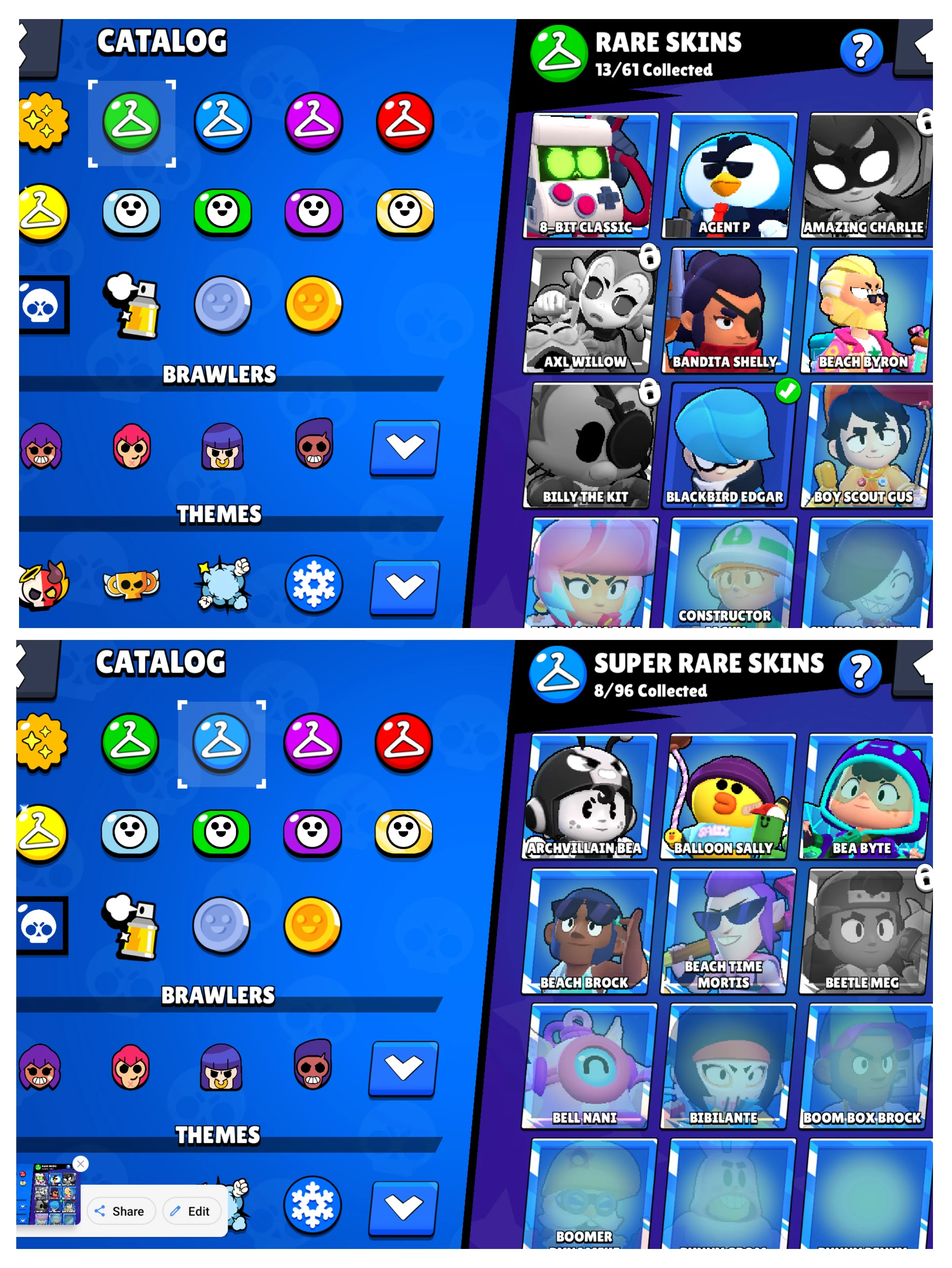 购买 18k+ TROPHIES 28SKINS 2 MAX 3HM BRAWLERS 2 MAX BRAWLERS FREE NAME